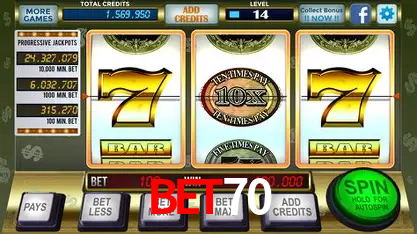 bet70 Logo - Bônus de Cadastro